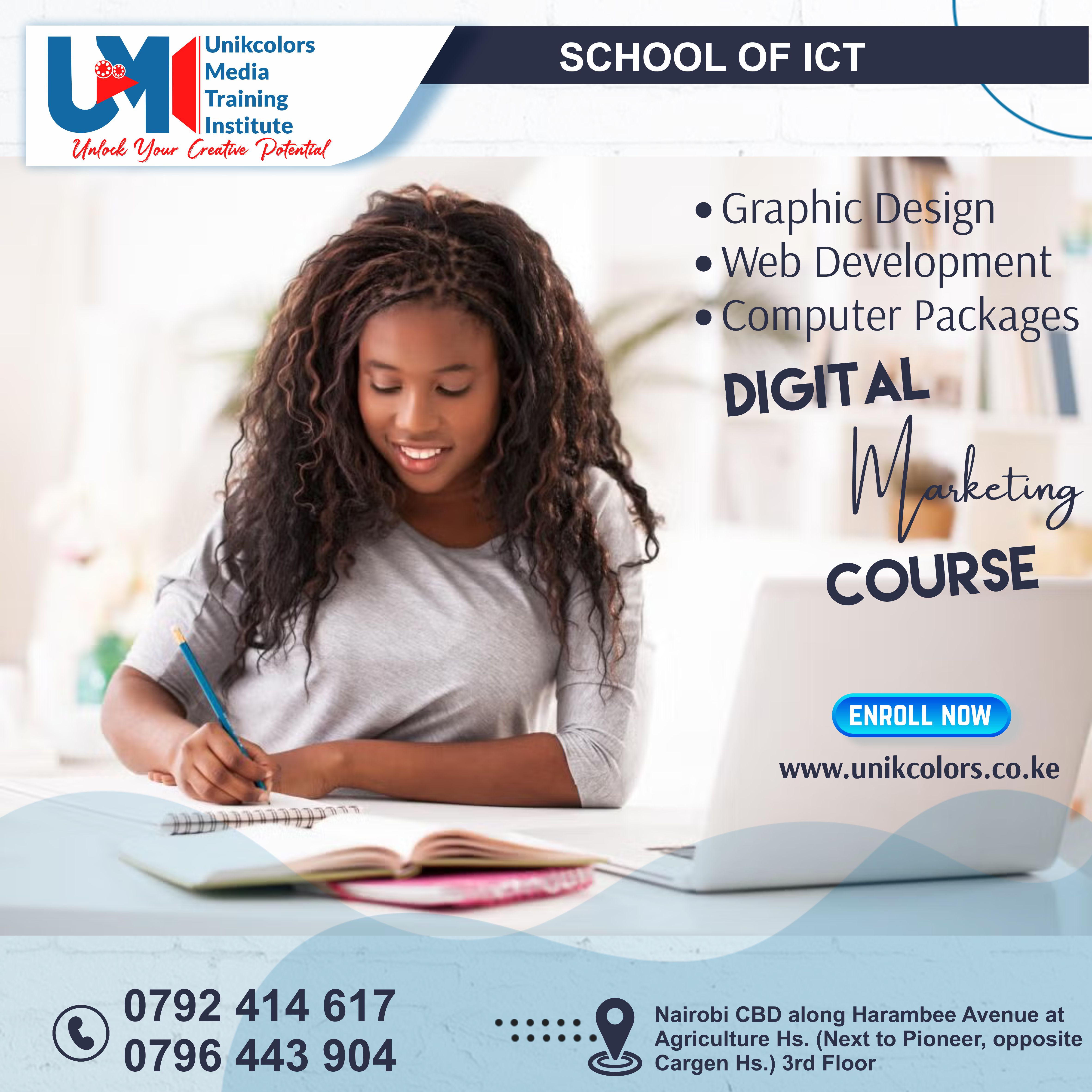 COMPUTER COURSES - DIGITAL MARKETING | GRAPHIC DESIGN | WEB DEVELOPMENT | COMPUTER PACKAGES COURSE